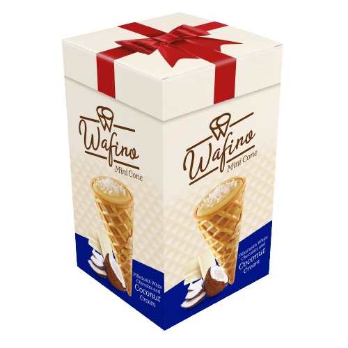 Wafino kornoutky 180g oplatka s kokosovou náplní 