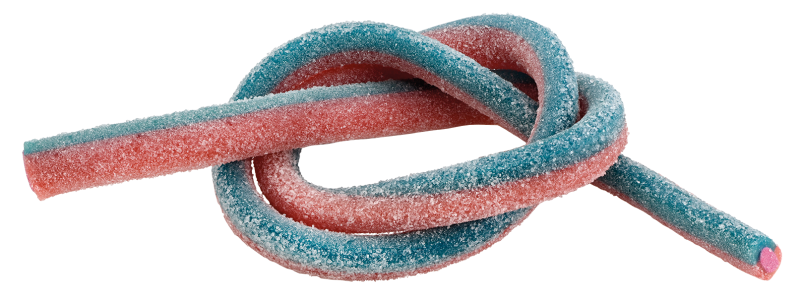 Kabel kyselá borůvka - jahoda 85g