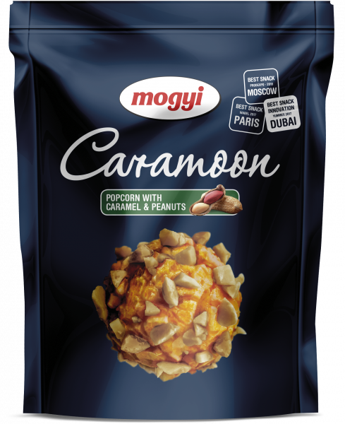 Popcorn karamelový s arašídy 70g