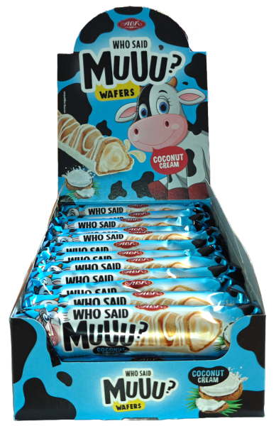 AVK Who said Muuu? oplatka s kokosovou příchutí 22g