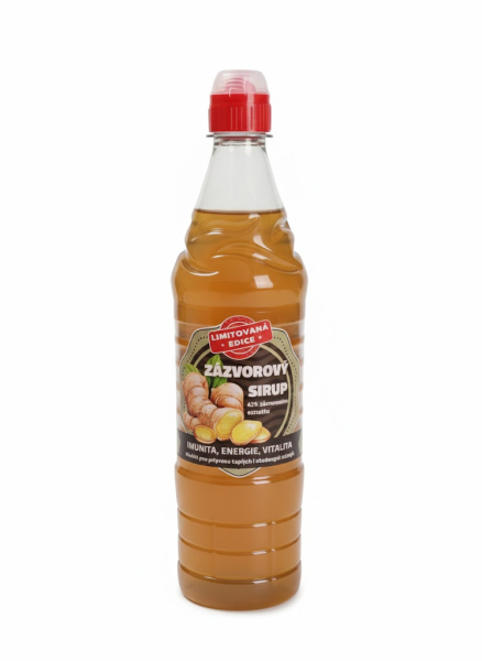 Zázvorový sirup 0,7 l