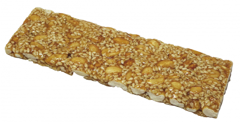 Karamelová tyčinka - arašídová se sezamem 45g
