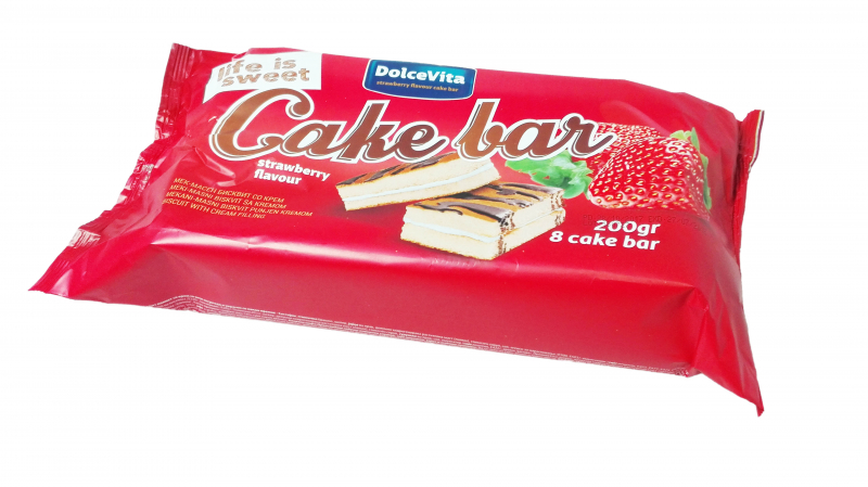 Řez Dolce Vita 200g (8x25g) - multipack s jahodovou náplní
