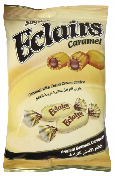 Sugabee Eclairs karamela s kakaovou náplní 250g