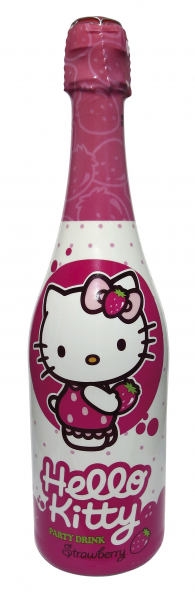 Dětské šampaňské Royal Hello Kitty Party drink jahoda 0,75l