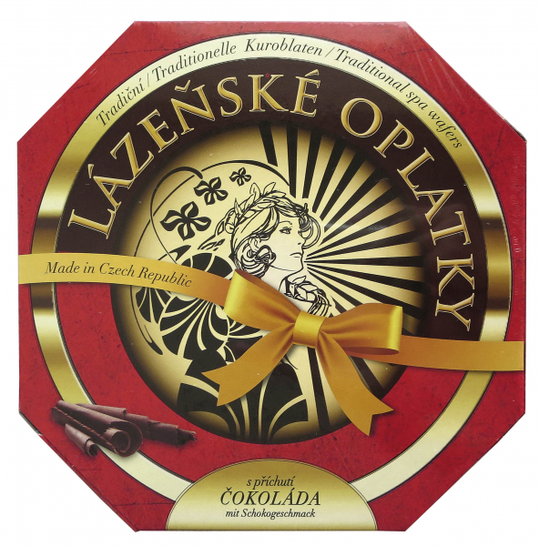 Lázeňské oplatky čokoládové 175g 