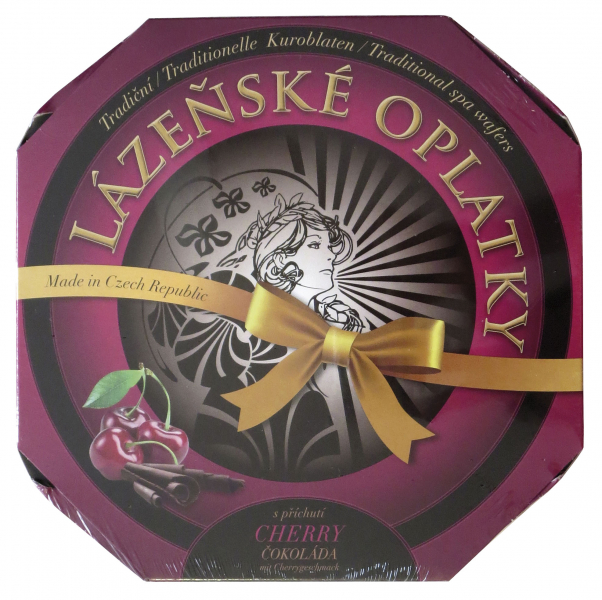 Lázeňské oplatky cherry 175g