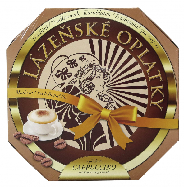 Lázeňské oplatky cappucino 175g