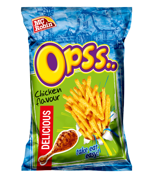 McRobin Opss hranolky s příchutí grilovaného kuřete 40g 