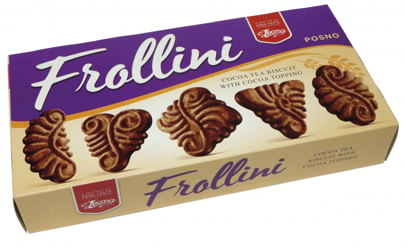 Leona sušenky Frollini kakaové 200g