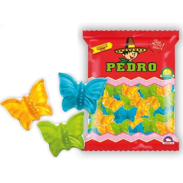 Pedro ovocné želé motýlci 1kg