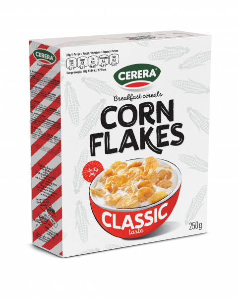 Corn flakes kukuřičné vločky 250g