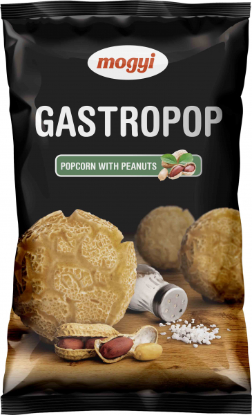 Gastropop popcorn s arašídovou příchutí 80g
