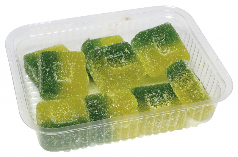 Klim želé Fruit Cubes jablko 200g