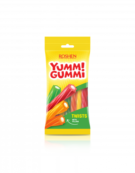 Roshen želé Yummi gummi TWISTS 70g