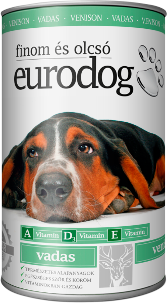 Eurodog zvěřinová konzerva 415g 