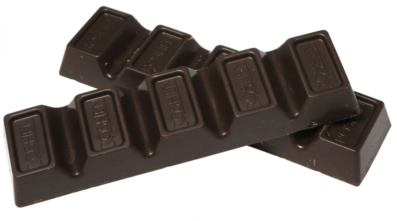 Roshen tmavá čokoládová tyčinka s náplní 43g