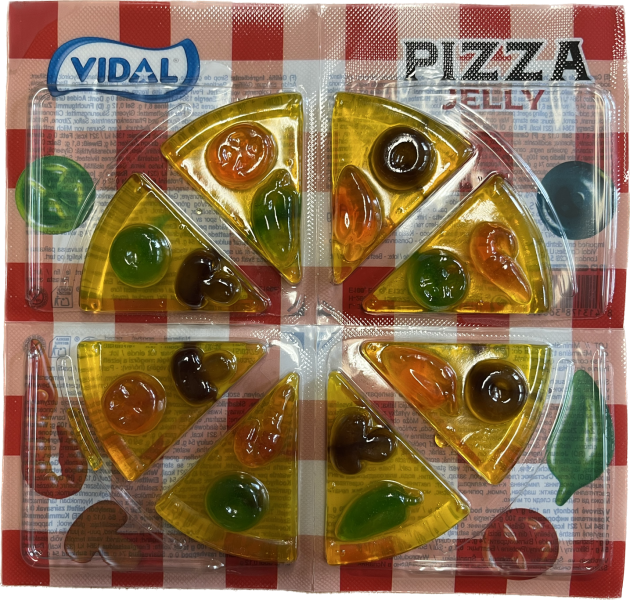 Vidal želé pizza platíčko 66g 