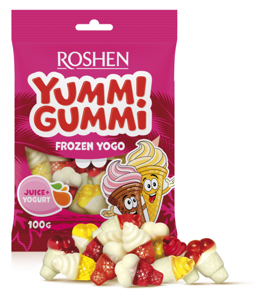 Roshen želé Yummi Gummi Zmrzlinky 100g