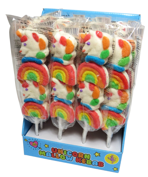 Lízátko marshmallow - jednorožec 45g