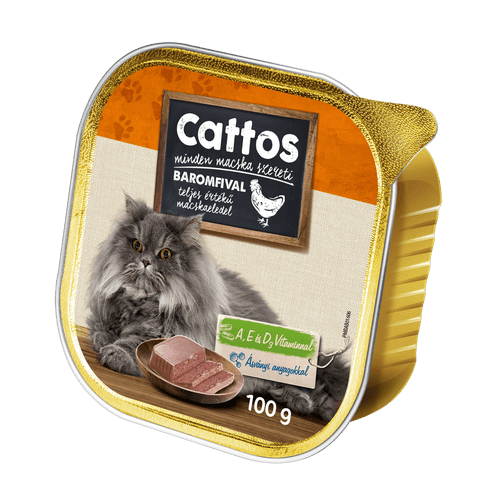 Cattos krmivo pro kočky drůbeží 100g