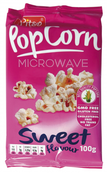 Popcorn do mikrovlnky sladký 100g