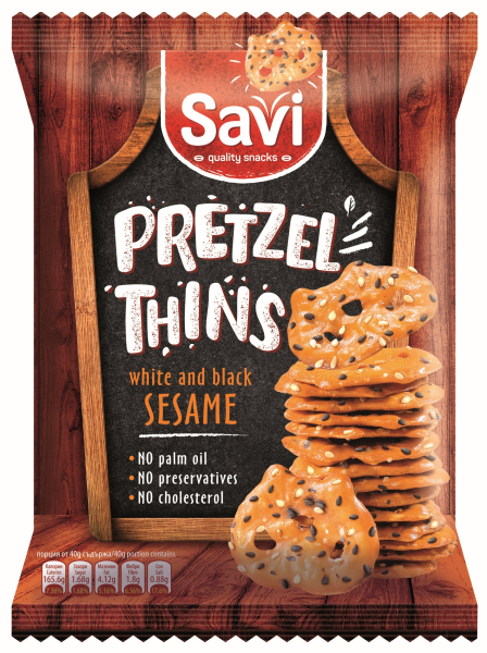 SAVI THIN Preclíky sezamové 80g