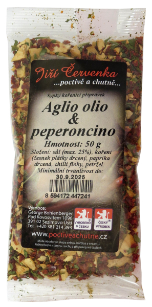 Koření Aglio olio peperoncino 50g