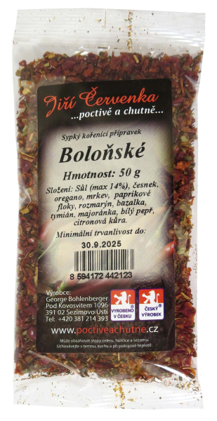 Koření Boloňské 50g