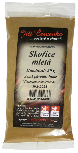 Skořice mletá 50g 