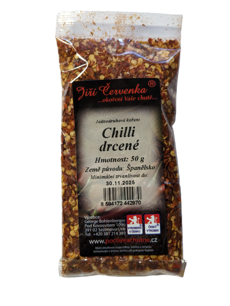 Chilli drcené 50g 