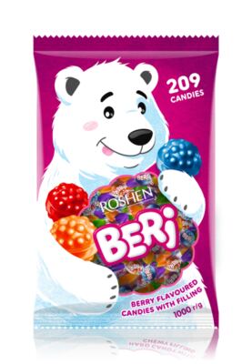 Roshen BERI směs furé s náplní s ovocnou příchutí 1kg 