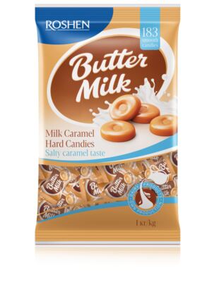 Roshen Butter Milk dropsy s mléčnou příchutí 1kg