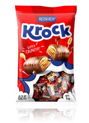 Roshen Krock bonbóny v kakaové polevě s arašídy 1kg 