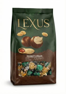 Lexus sáček 1kg kakaové bonbóny s arašídovou náplní