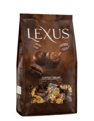 Lexus sáček 1kg kakaové bonbóny s kávovou náplní 