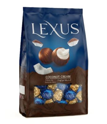 Lexus sáček 1kg kakaové bonbóny s kokosovou náplní 
