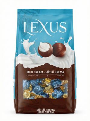 Lexus sáček 1kg kakaové bonbóny s mléčnou náplní