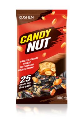 Roshen Candy Nut tyčinky s nugátem, karamelem a arašídy 1kg