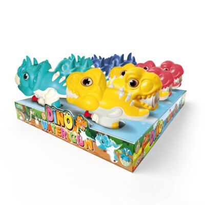 DINO vodní pistole ve tvaru dinosaura s komprimátem 5g 