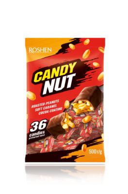 Roshen Candy nut bonbóny s karamelovou náplní a arašídy v kakaové polevě 500g
