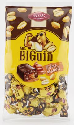 AVK Mr. BIGuin bonbóny s karamelem a arašídy  1kg