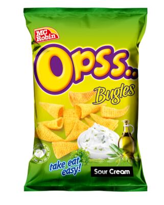 McRobin Opss chipsy s příchutí tzatziki 40g 