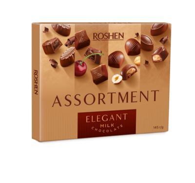 Roshen Bonboniéra - mléčná čokoláda - mix příchutí 145g