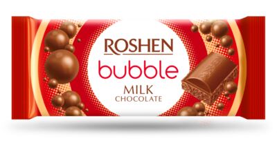Roshen BUBBLE čokoláda mléčná 80g