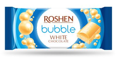 Roshen BUBBLE bílá čokoláda 80g